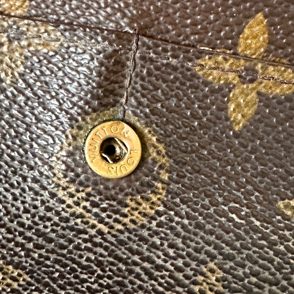 Louis Vuitton Portefeuille Sarah Monogram Long Wallet Brown - Picture 8 of 16